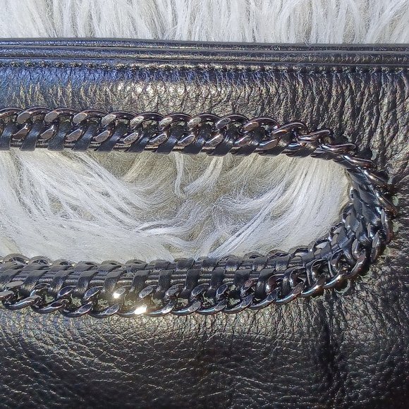 BCBGMaxAzria Genuine Leather Clutch Handbag - Picture 5 of 15